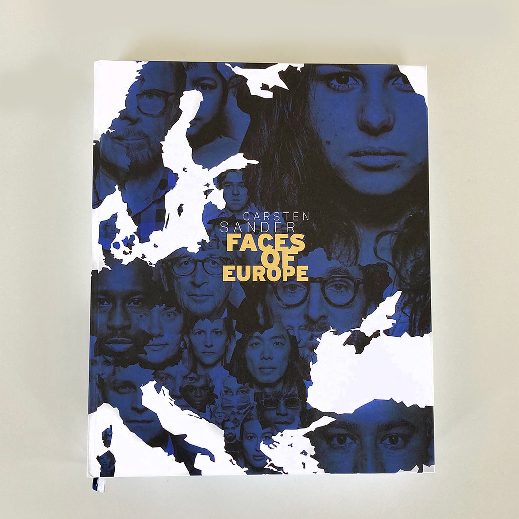 Illustrated book - FACES OF EUROPE – signed edition